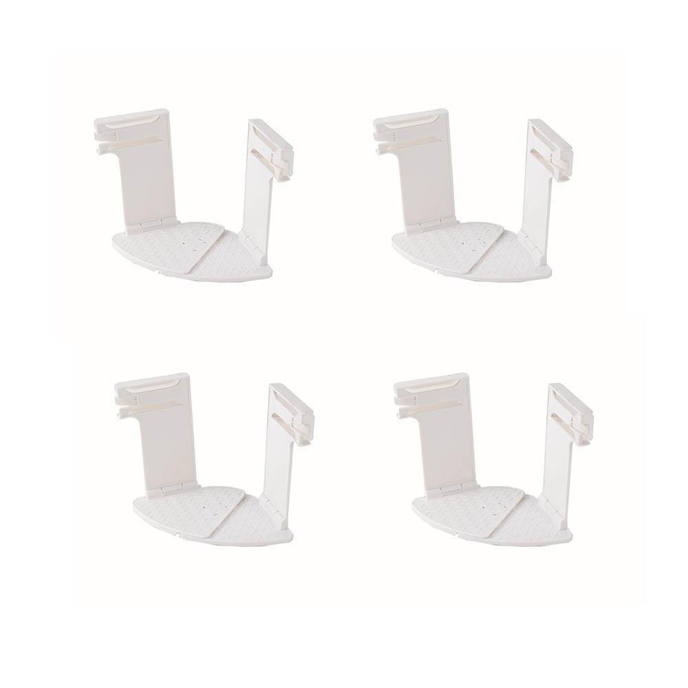 4pcs Invisible Bed Sheet Holder Rotating Bed Sheet Grippers  Anti Displacement Fixing Tool
