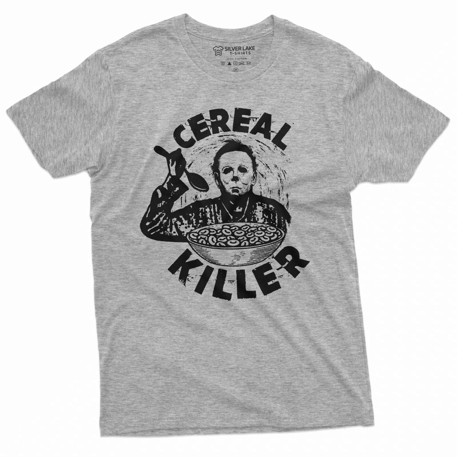Michael Myers Scary Horror T-Shirt Halloween T-Shirt Halloween Serial Killer tee XXXL