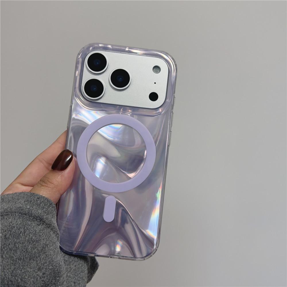 

Aesthetic Silk Texture Magnetic iPhone Case: Compatible with 17Pro, 16Pro, 15PROMAX. Drop-proof & Premium Feel. 17Pro Max