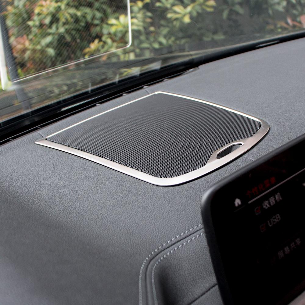 For BMW X3 G01 2018 2019 2020 2025 2025 Dashboard Speaker Frame Cover Front Panel Sound Decoration Sticker Trim Accessories