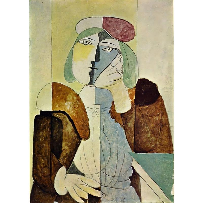 Untitled 1939 By Picasso Posters and Prints Retro Abstract Art Canvas Painting Christian Work Wall Art Picture Home Decoration