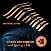 Practical 2 Pair Steel Shock Absorption Leaf Springs Suspension for WPL B14 B24 B16 B36 1/16 RC Truck Car Parts Accessories,B