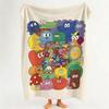Illustrator N Nina D Dzyvulska Throw Flannel Throw Blanket Suitable for Sofa Living Room Bedroom