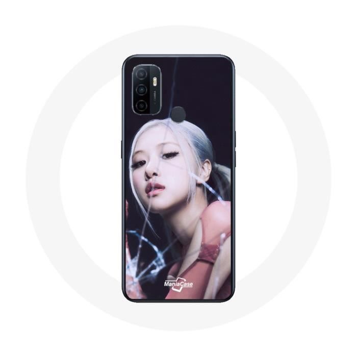 Coque pour Oppo A53 Blackpink Born Pink Affiche Teaser Rosé Comeback Single Pink Venom 2022