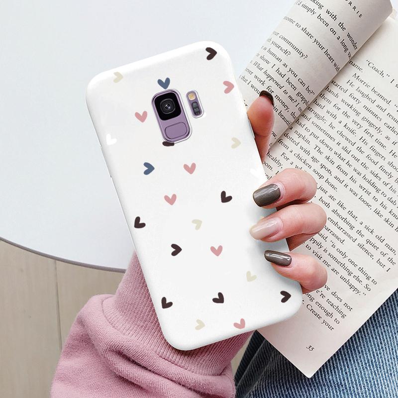 

Cute Painted Cover For Samsung Galaxy S9 S 9 Plus Case Soft Cover Funda Soft Bumper For Samsung s9 S9+ S9PLUS Sunflower Coque Samsung S9