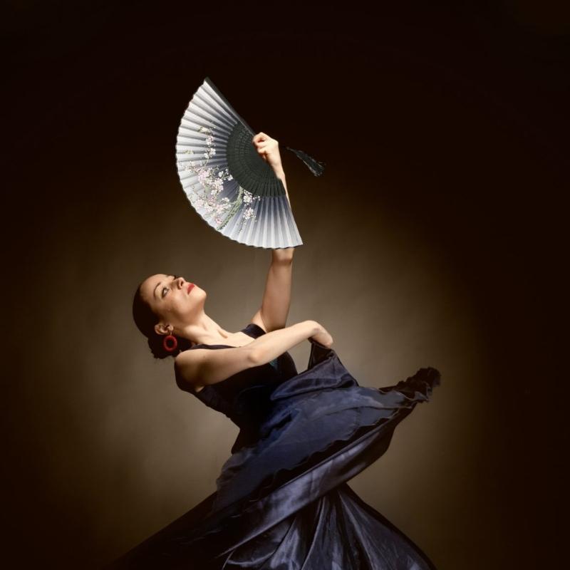 Floral Handheld Folding Fan Hand Held Silk Bamboo Fans with Tassels Hollowed Hand Foldable Fan for Dancing Wedding Decor