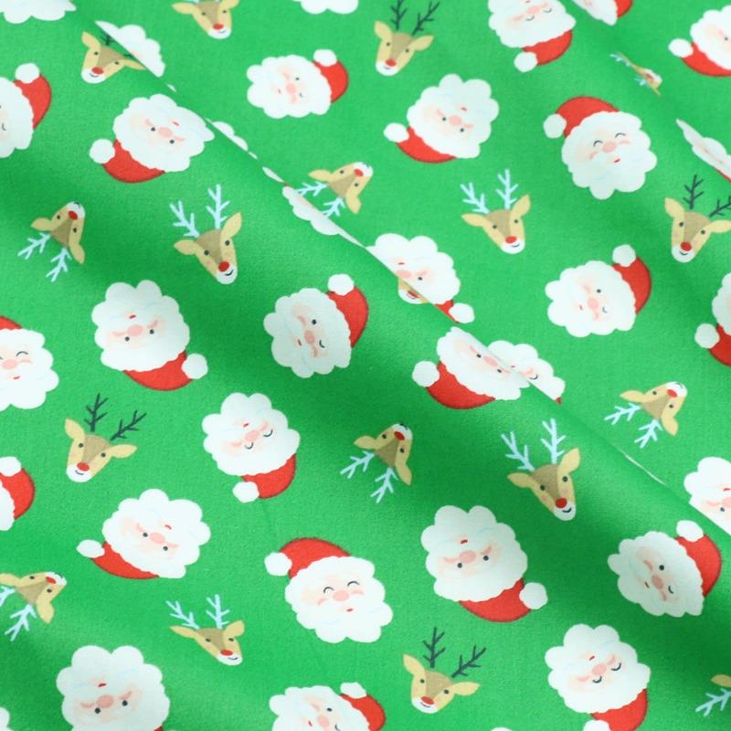 Christmas Series Twill Cotton Fabric Patchwork Tissue Cloth  DIY Needlework Sewing Quilting Handmade Material Tecido