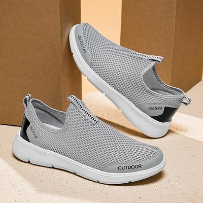 MAEDEF Men Sneakers Lightweight Comfortable Walking Shoes Big Size Breathable Mesh Anti Slip Casual Shoes for Men Summer Shoes