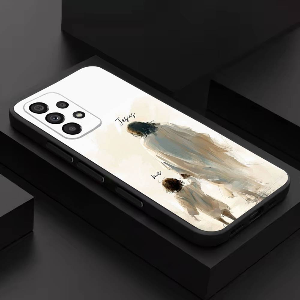 

Чехол для телефона Бог Иисус Молись Покрой для Samsung S 9,10,21,30,22,23,24,25,26,Ultra,Plus,Lite,FE,4,5G Черный Мягкий Чехол SamsungS23plus5G