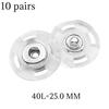 Delicate Invisible Transparent Pairs Plastic Sewing
