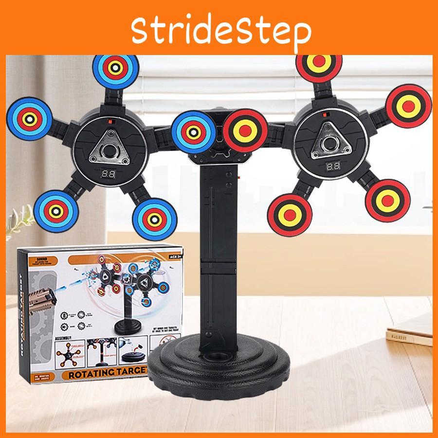 Childrens Electronic Autorecoil Shooting Target With Rotating Moving Target For Kids Play