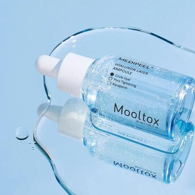 Hyaluron Layer Mooltox Ampoule 30ml, Moisturizing,Korean Cosmetics, Kbeauty, Sample