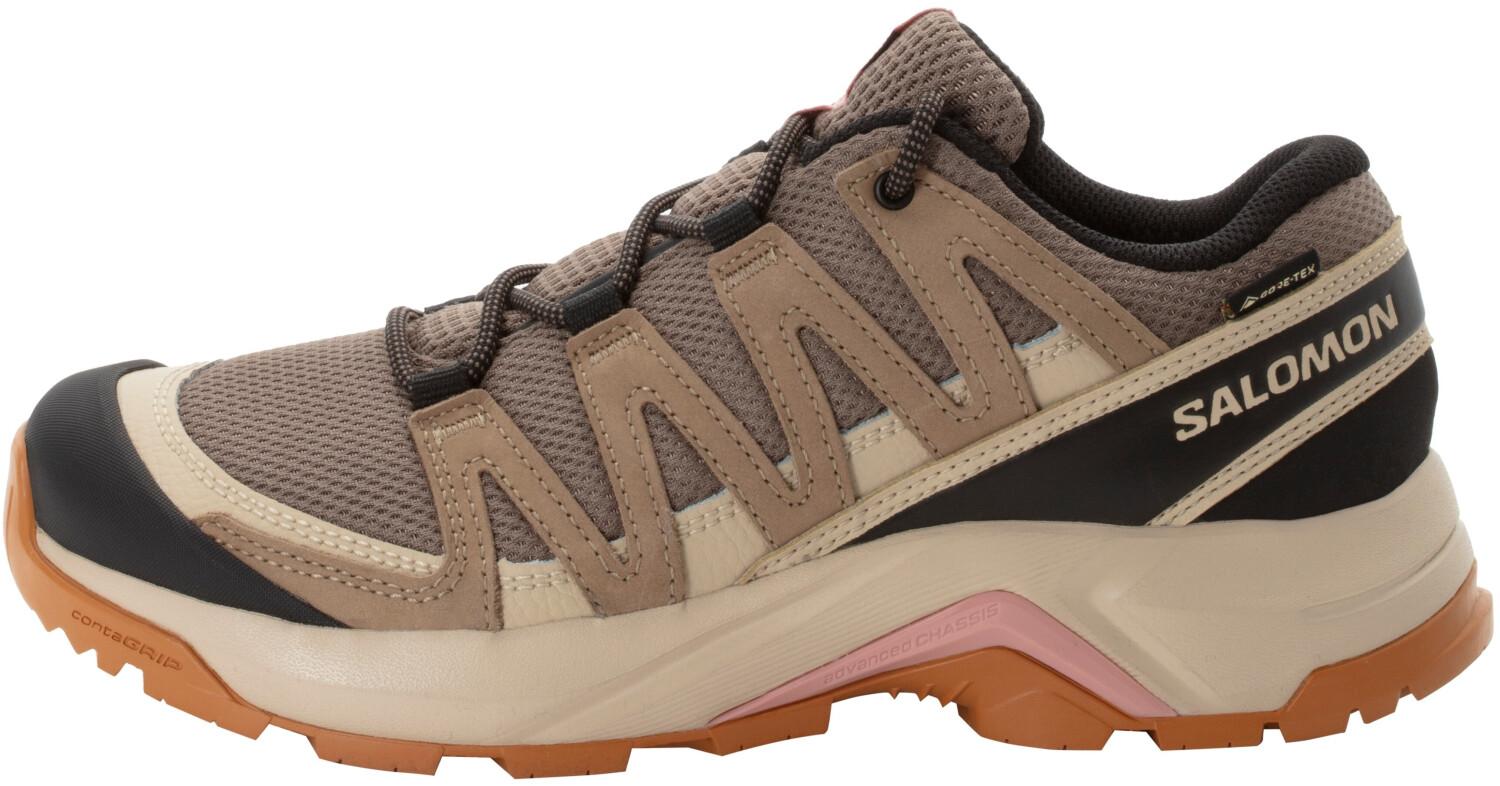 

Ботинки для треккинга Salomon X-adventure Recon Goretex falcon desert tan hyma pink L47815500-8 42