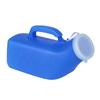 Unisex Household Urinal with Cover - Plastic, 1200ml & 1000ml
