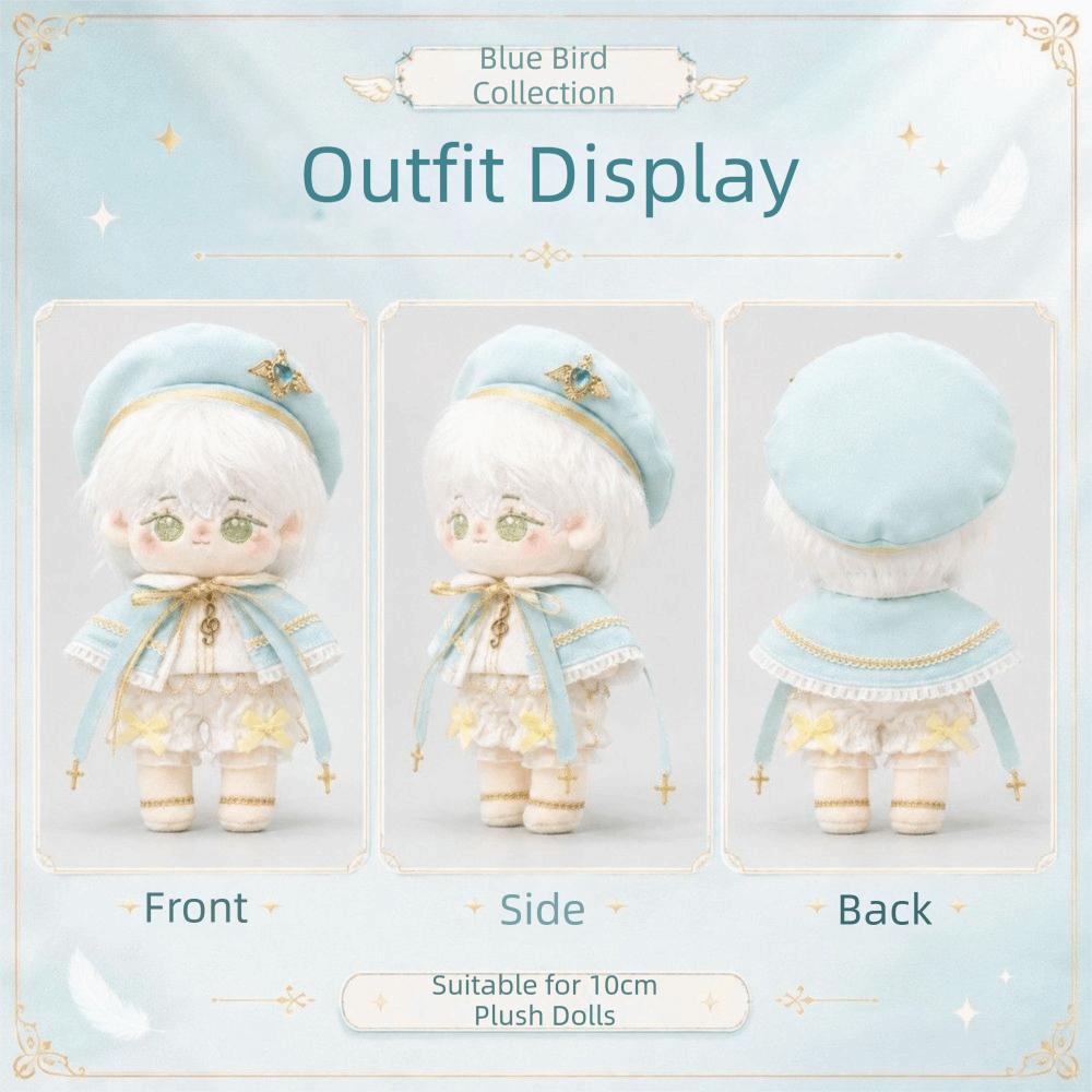 Uniform 10CM Doll Outfit Casual Clothes Doll Coat Cape Doll Accessories Doll Clothes Kids Children