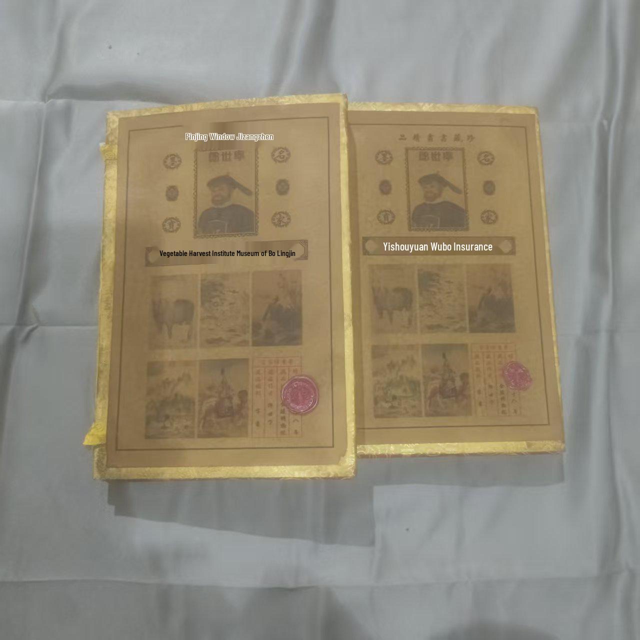 

Antique Lang Shining Calligraphy & Painting Collection: Horses, Flowers & Birds - Set of 5