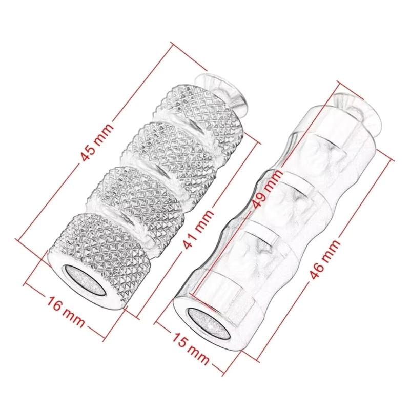 Universal Motorcycle Rear Set Footpeg Foot Peg Enhances Safety and Stability