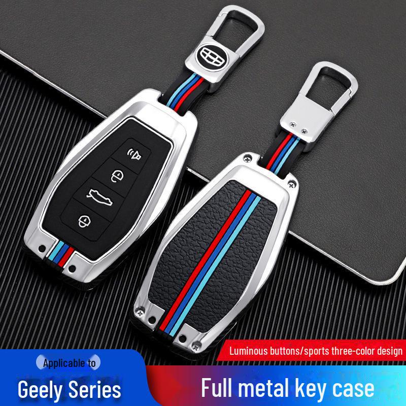 Geely Xingrui Key Bag: Fits 19-21 Dihao GS, Binyue, Haoyue, Binrui Car Key Covers and Buckles