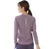 Pluviva Yoga Sports Long Hot Quick Women's Top, T-Shirt, Sleeve, Pilates, Running, Gym, Yoga, Cycling, Fitness, Drying, S11-pu-L