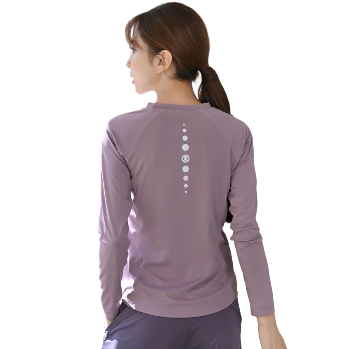 

Pluviva Yoga Sports Long Hot Quick Women s Top, T-Shirt, Sleeve, Pilates, Running, Gym, Yoga, Cycling, Fitness, Drying, S11-pu-L фіолетовий