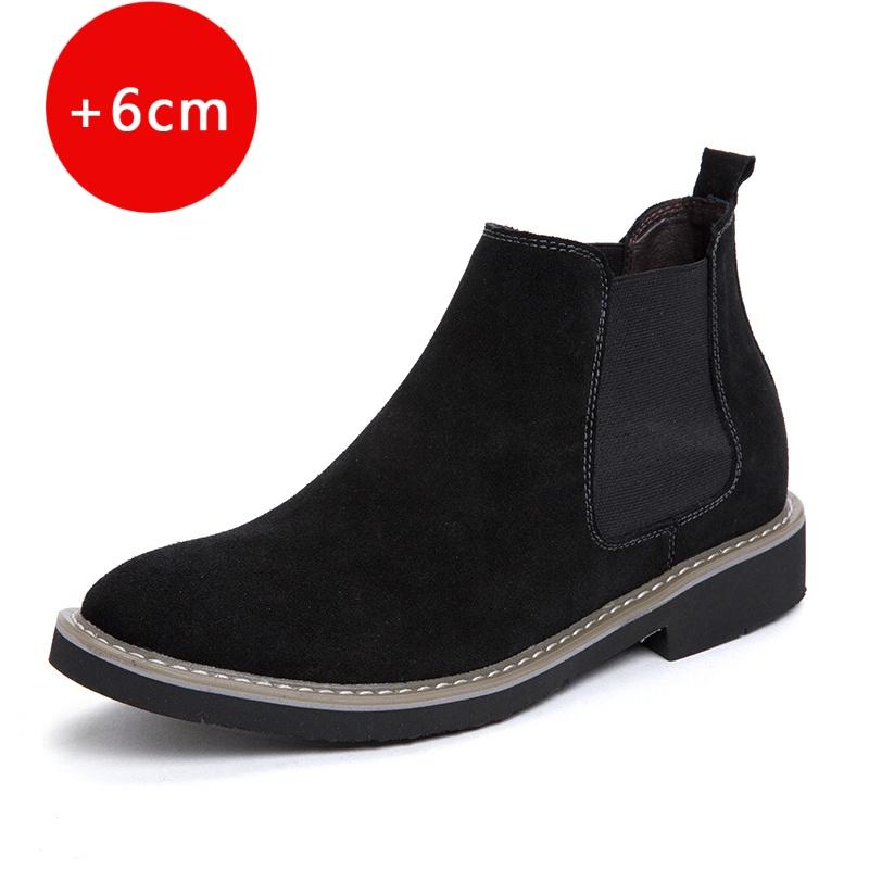 

Осенне-зимние мужские ботинки Удобный ретро-стиль Досуг Бизнес Мода Уличная Пара повседневная обувь с увеличением роста 48