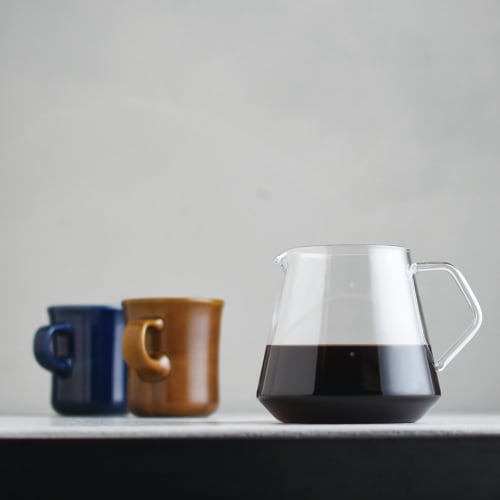 KINTO SCS-S02 Coffee Server, 4-cup Capacity, with Measuring Scale, Heat-resistant Glass, Perfect As a Gift (Product Code: 27592)