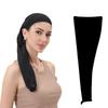 Hair Weave Sleeve For Locs Soft Strechy Hair Wraps Breathable Dreadlock Hair Cap Extra Long Tube For Haircare Top Sleep Wig Cap