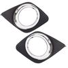 2pcs Car Front Bumper Fog Light Cover Trim for Toyota RAV4 2009 2010 2011 2012 52128-0R040 52128-0R010