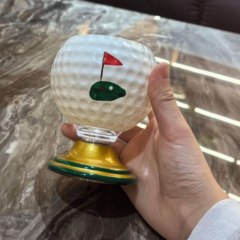Rotating Base Spinning Sports Ball Whiskey Glass Drink Ware Beer Tumbler Gift  Birthday Gift