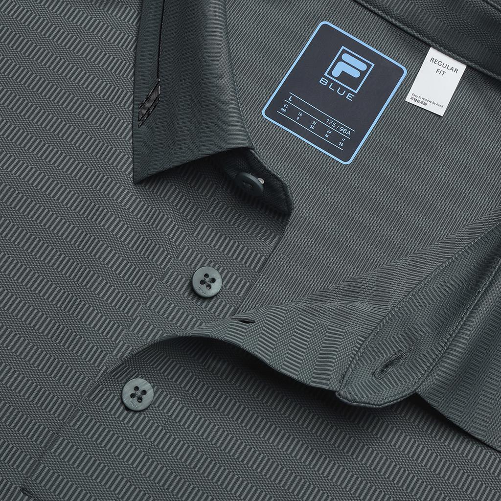 New FILA Polo Shirt Men's Monsoon Gray F11M522104F-DY