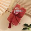 Elegant Chinese-Style Tassel Coral Fleece Towel Set - Soft, Absorbent, and Luxurious, Ideal for Weddings.