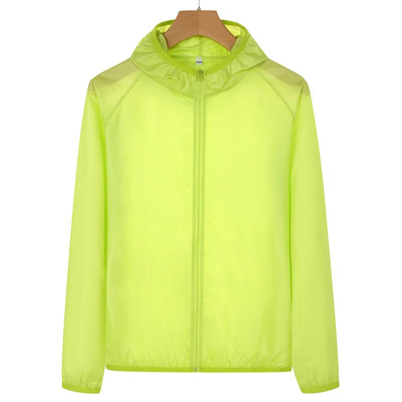 Summer Men's Sun Protection Clothing Lightweight Breathable Ice Silk Hooded Quick Dry Jacket Outdoor Anti-ultraviolet Skin Coat