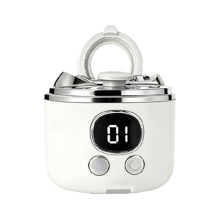 

Travel Electric Nail Cutter Featuring Built in Magnifier Nail Clippers for Convenient On Travel Easy Eye Assistance белый