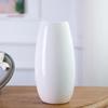 White Ceramic Flower Scandinavian Perfect for Home Gift Vase, Large, 25cm, Style, Ceramic, Stylish, Ikebana, Decor,