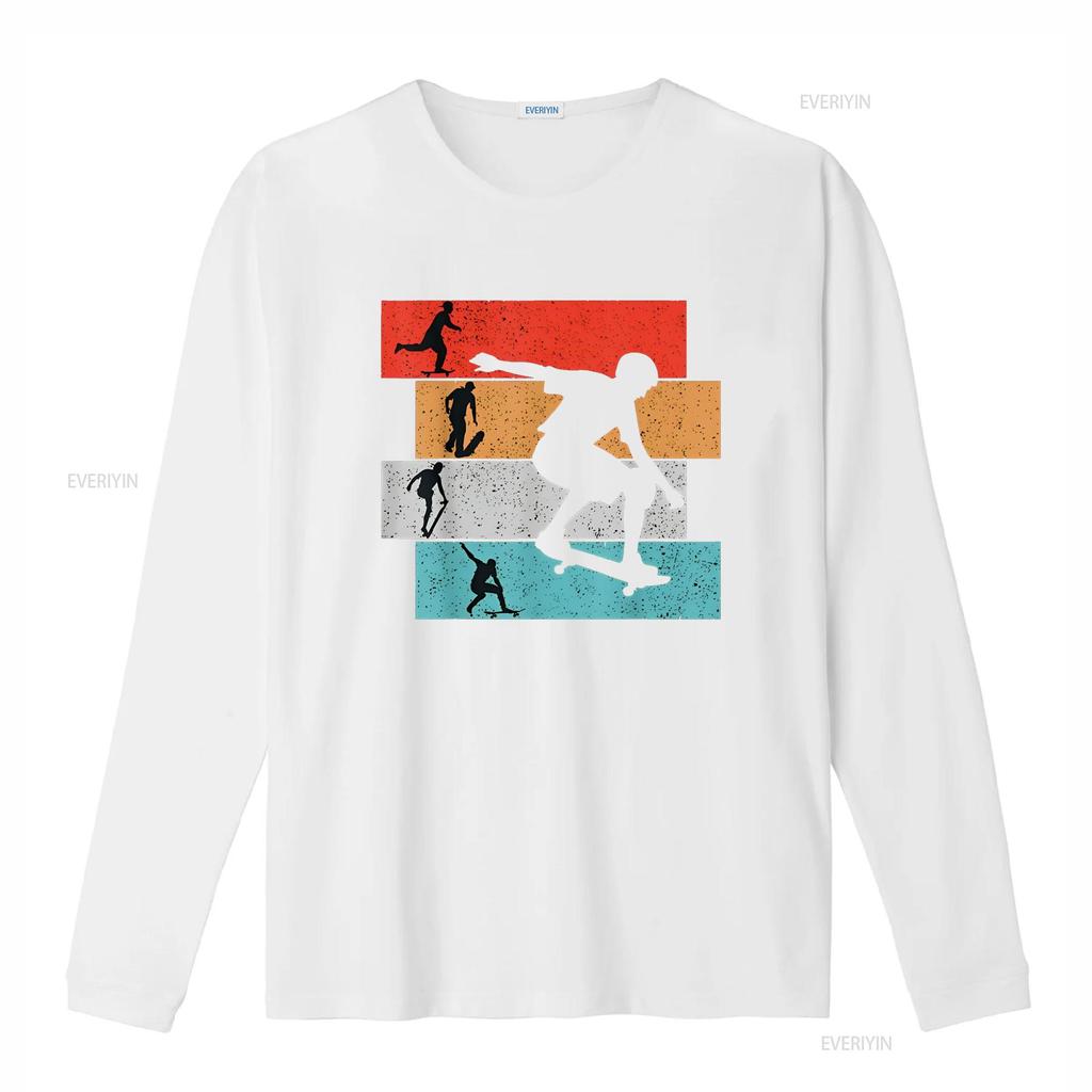 Skater Skateboarder Retro Skateboard Boys Girls Youth T Shirt Black Large vintage Washed Stretched Slightly Stylish