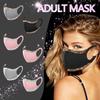 1 Stück  Erwachsene Pailletten  Winddichte Wiederverwendbare Bedruckte Gesichtsmaske
