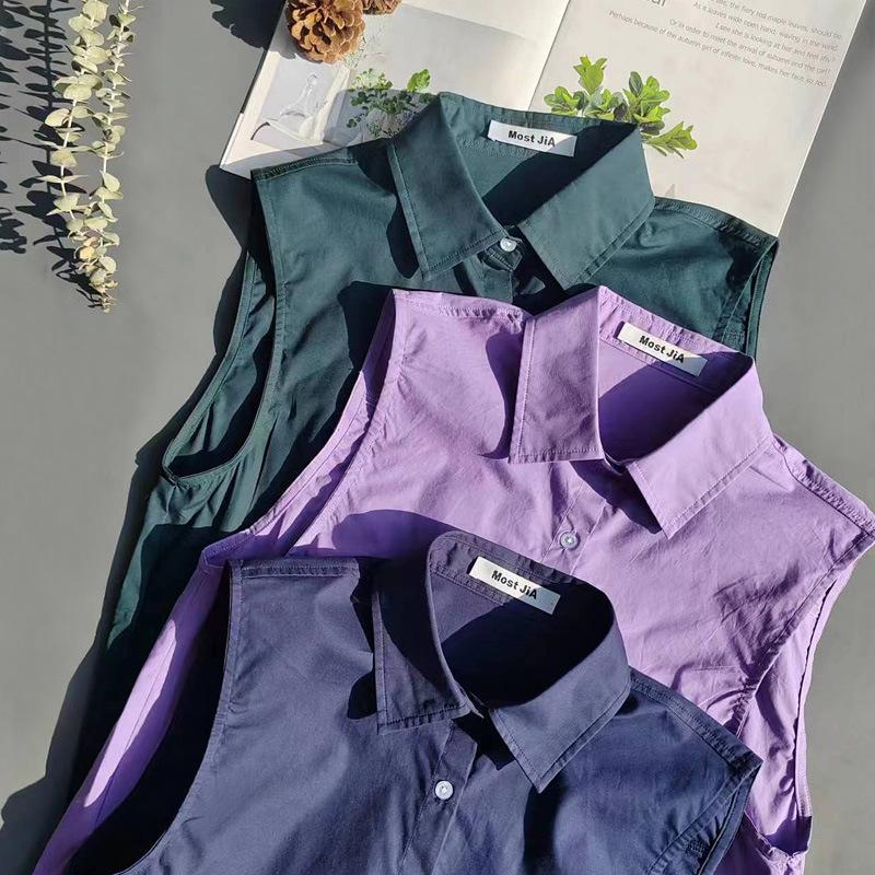Stacked Shirt Fake Collar Children'S Quality Extended Fake Collar Hem Skirt Shirt Shirt