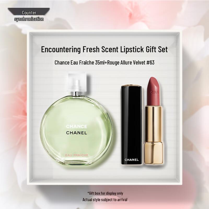 Chanel Подарочный набор Chance Fragrance & Lip