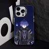 Genshin Impact F-Flins Phone Case For iPhone 17,16,15,14,13,12,11,Pro,Max,Plus,E,Air,Mini Black Tpu Cover