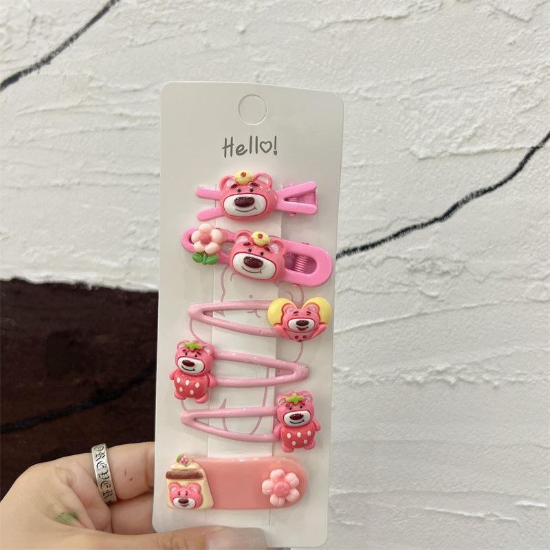 Children'S Hairpin Bag Cloth, Duck Bill Clip Cloth, Bow Root, Princess Hairpin, Cute Little Flower Girl Hair Accessories