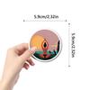 110 New-Style Waterproof Yoga Graffiti Stickers for Suitcases & Phones