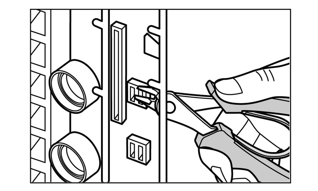 STRAIGHT Stainless Steel Plastic Nippers with Plastic 3.peaks Spring, 130mm, SP-33A