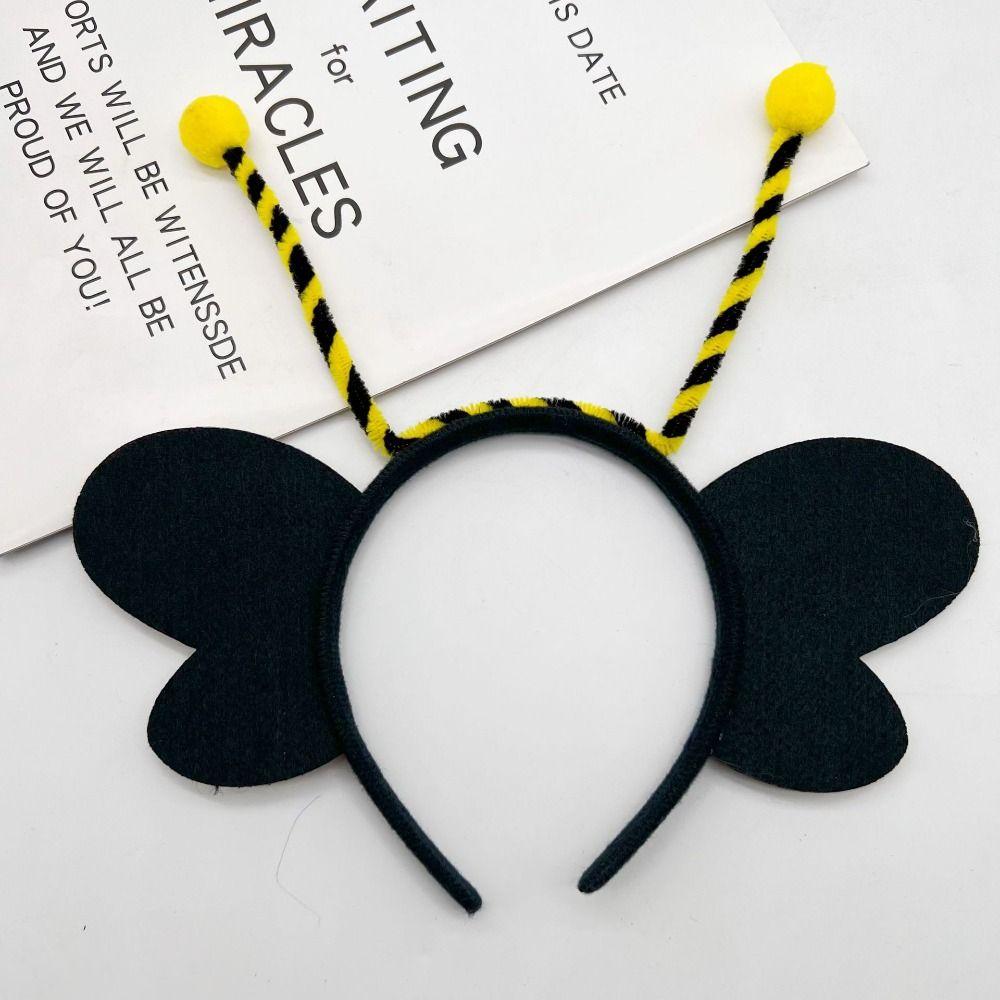 Decorate Halloween Hairband Photo Props Butterfly Hair Hoop Funny Bee Headband Role Play Costume