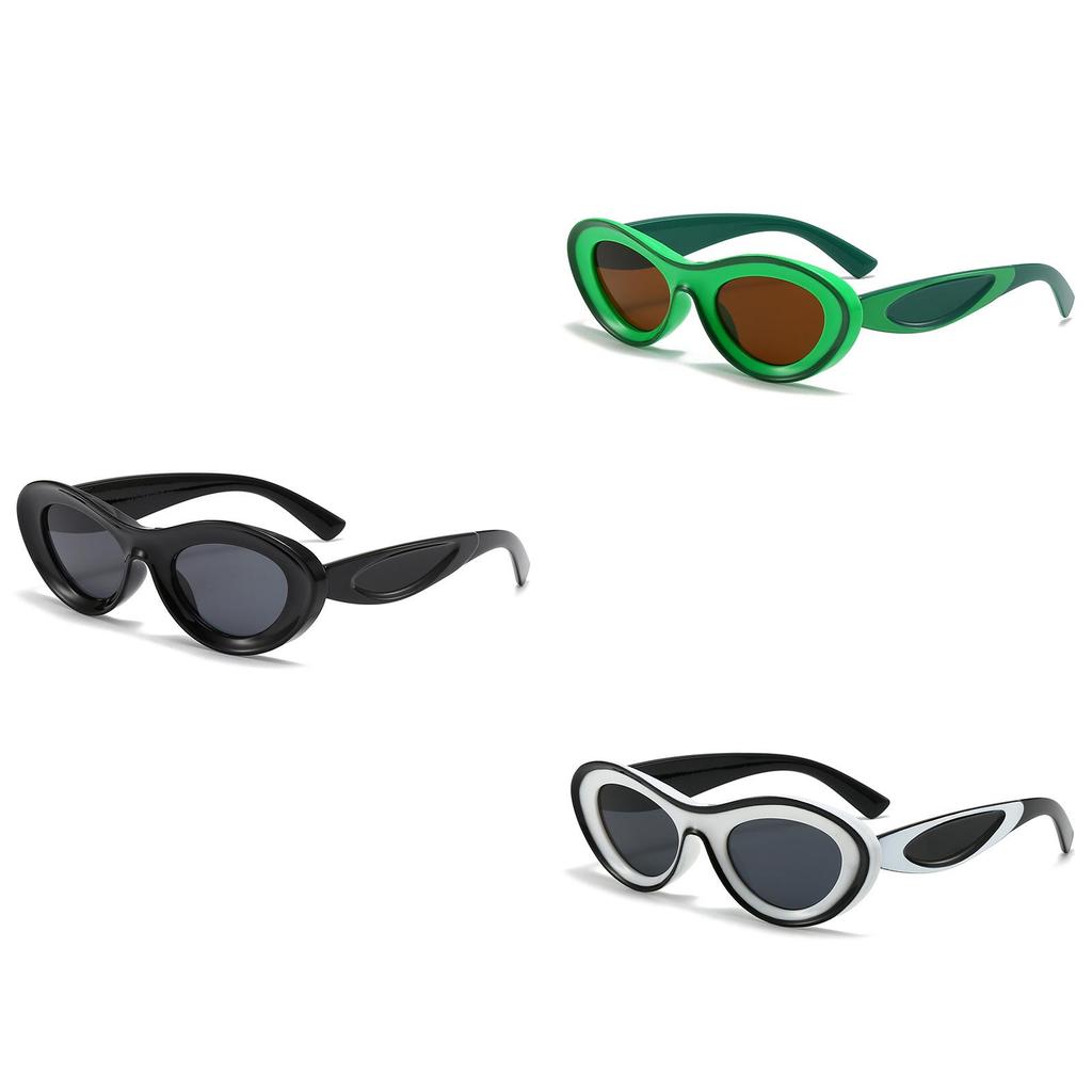 Street Women Cool Style Cat Eye Sunglasses Summer Outdoor Protection Sun