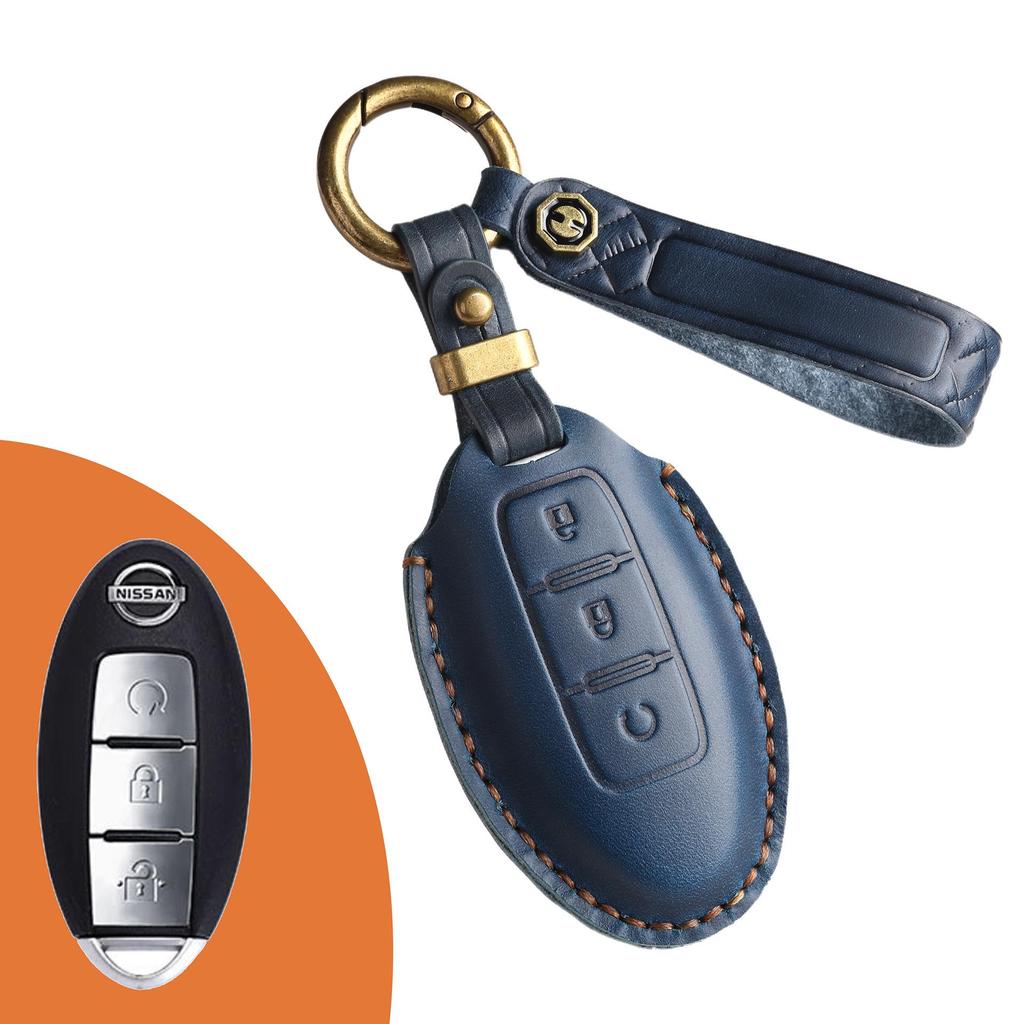 Nissan Key Cover for X-Trail, Qashqai, Tiida, Teana, Sylphy - Retro Style Protective Shell