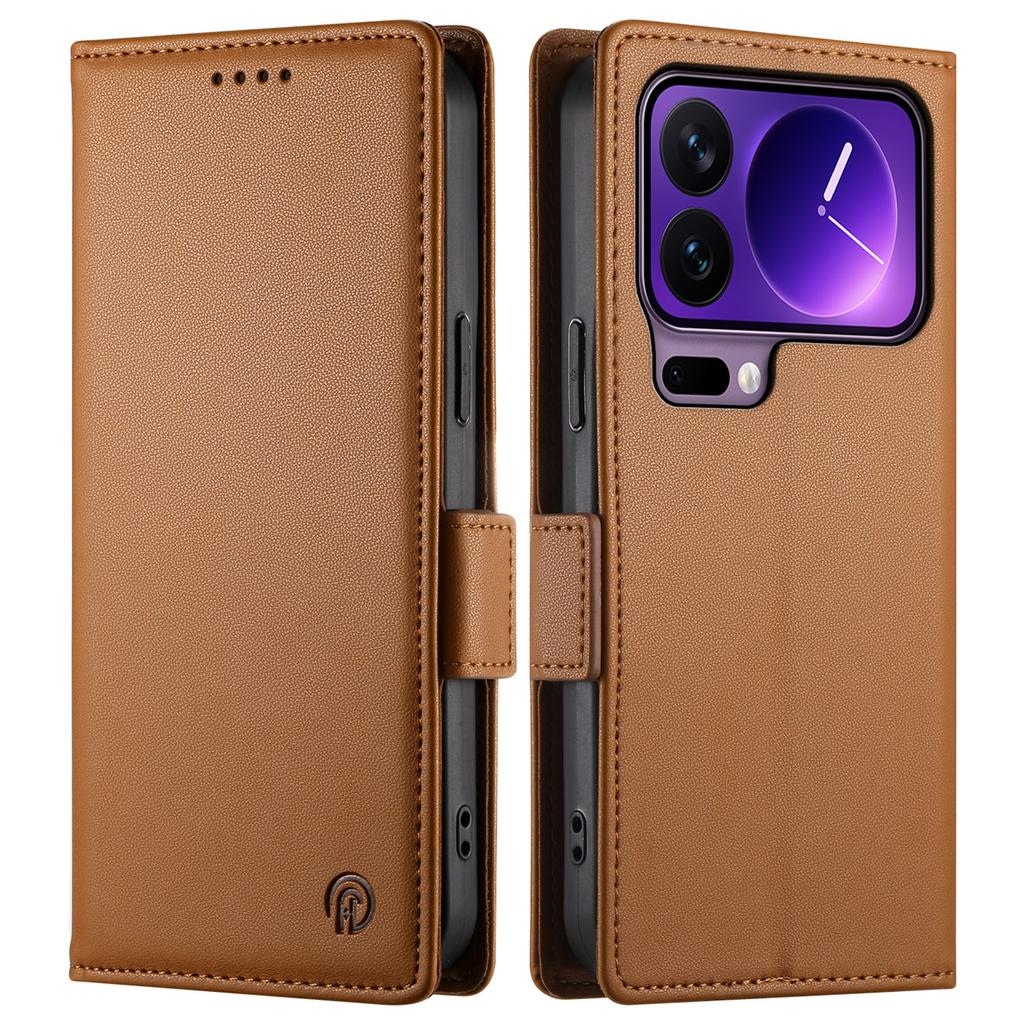 For Xiaomi 17 Pro Stand Case PU Leather Wallet Phone Cover