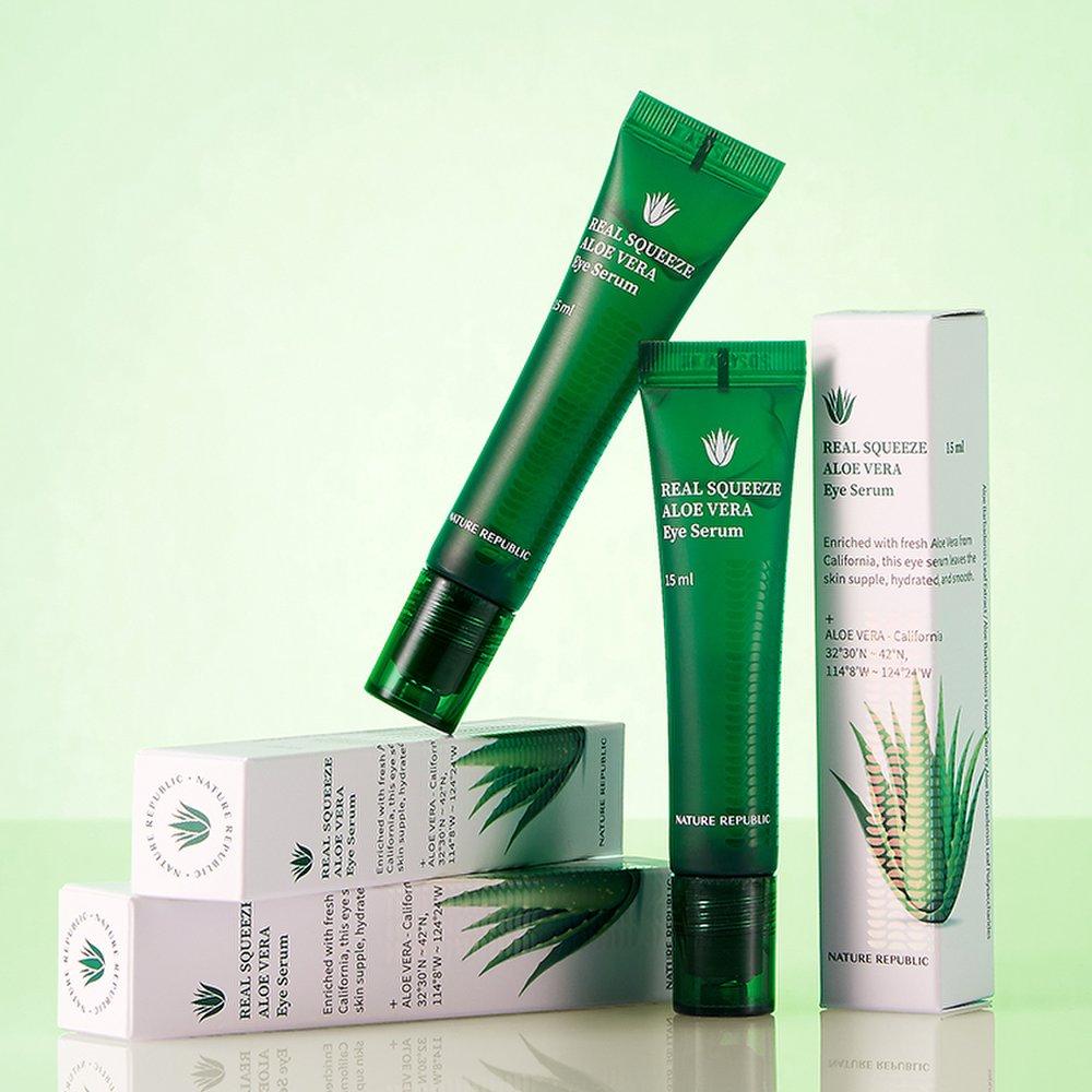 

Сыворотка для кожи вокруг глаз Real Squeeze Aloe Vera 15 мл