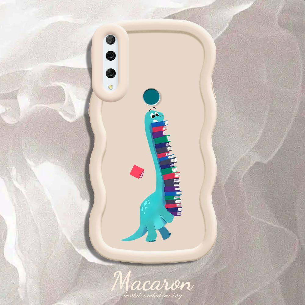 

Окрашенный узор Big Wave Edge Мягкий силиконовый материал Macaron чехол для телефона противоударный защитный резиновый чехол для iPhone Huawei Honor Infinix Tecno Honor 7C Pro белый