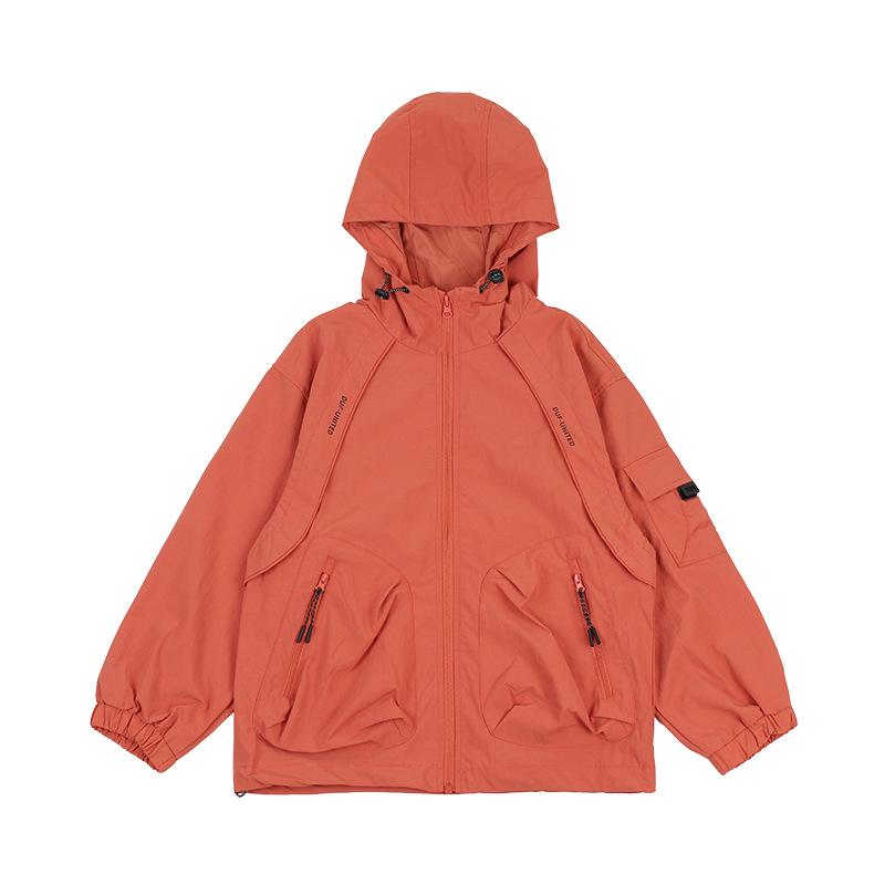 

Детская демисезонная куртка-ветровка DK для девочек и мальчиков - модное пальто в горном стиле 130 cm