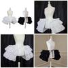 Elastic Waist Ruffled Skirt Support Girls Cosplay Violence Petticoat Wedding Dress Underskirt for Bride Photography